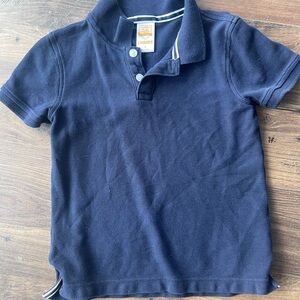 Gymboree Blue Polo Shirt with Classic Collar and Short Sleeves